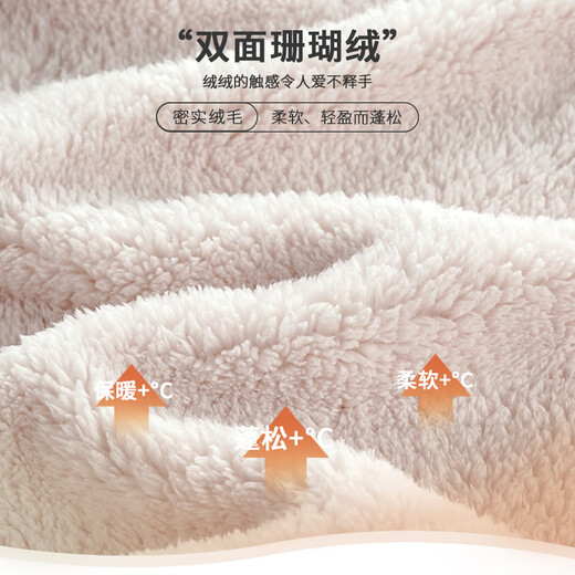 Modal pajamas couple wear for one man and one woman, autumn and winter coral velvet and velvet thickened winter home wear set, winter, main picture MZD 1609 (G) Apricot 2609 (B) Brown M Female