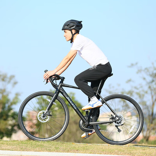 Xidesheng (xds) road bicycle RC200/RT180 entry-level casual variable speed aluminum alloy frame road vehicle RT180-obsidian black/gray-480