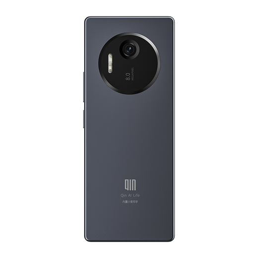 Duoqin (QIN) Qin F25 anti-addiction student mobile phone, smart learning mobile phone for middle and high school students, 4G full network controllable phone, dual SIM card dual standby 6+128g, iron gray