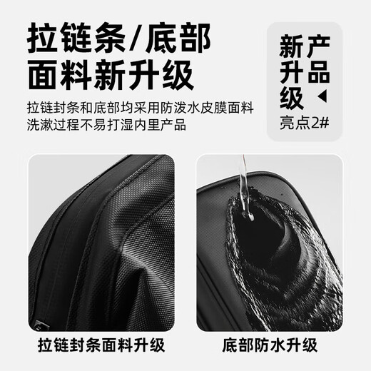 Right Away Toiletries Bag Men's Waterproof Portable Business Travel Men's Travel Bath Makeup Toiletries Storage Bag Large Swimming Bath Pocket