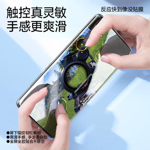 SmartDevil hot-selling new product suitable for OPPO Reno12 tempered film reno12pro mobile phone film reno12 lens film curved screen full coverage ultra-thin high-definition anti-fall and anti-fingerprint Reno12pro high-definition bubble-free hydrogel film 2 pieces
