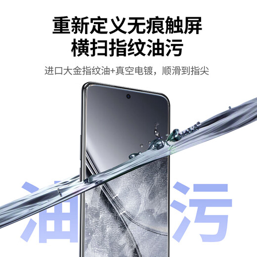 绿联适用真我/neo7/gt6钢化膜真我neo7/gt6手机膜realme无孔高清全屏防指纹手汗防爆贴膜2片65120