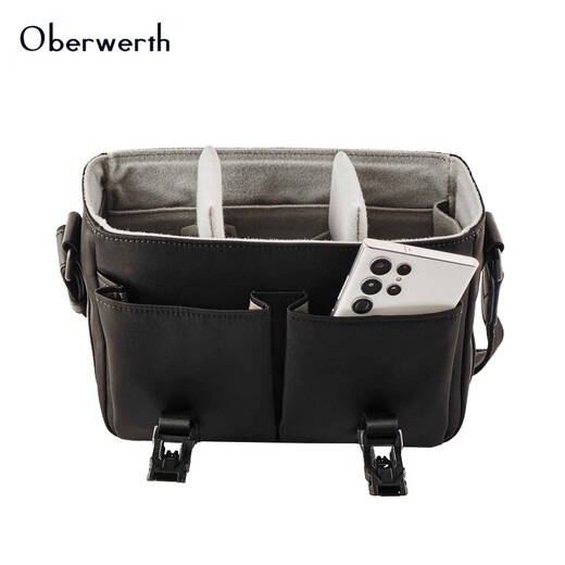 
Leica (Leica) M11-P/SL3/Q3 shoulder photography bag Oberwerth camera bag mirrorless crossbody bag Oberwerth RELON custom L size black/L size 991-734