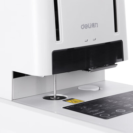 Deli Financial Printing Printing Apportunity Pringulation Voucher Manual Voucher Punching Machine Автоматическое малочное расплавное заклепки для приклеивающего глюка