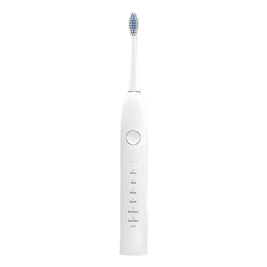 Xiaomi electric toothbrush for adults with soft bristles, gum protection, smart sonic charging, fully automatic metal shaft, 18 gears, waterproof couple model, ceramic white, with 4 brush heads