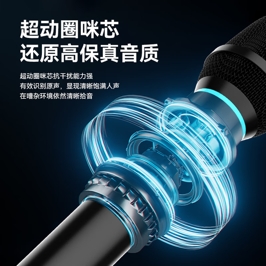 Philips CSS2850 portable wireless microphone handheld microphone outdoor audio karaoke sound card live broadcast home singing universal microphone home ktv conference speaker charging U segment karaoke microphone-hot product recommendation 2 pack (for use with audio/sound card)