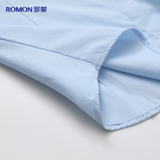 Romon cotton long-sleeved shirt women's business casual professional formal dress workwear commuter white shirt women's clothing