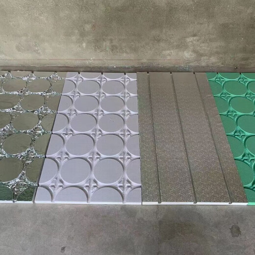 Floor heating module insulation water heating kang artifact free backfill floor rural home 10 sheets 120*60*3cm green 20 tubes 20 spacing