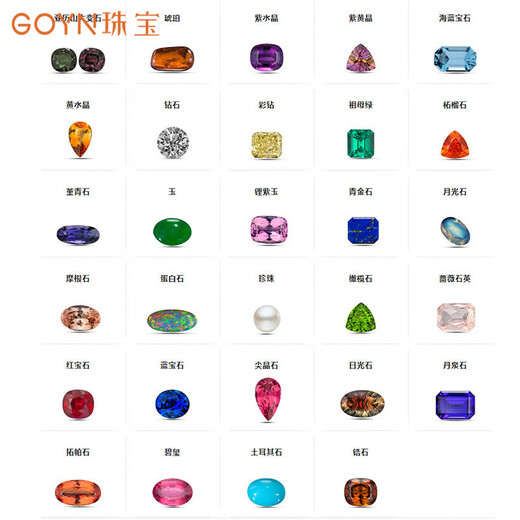 GOYN tanzanite loose stone loose stone sapphire inlaid ring pendant earrings 3211 points 18ct