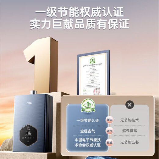 Macro Ansuiwash DS6(F) 13-liter gas water heater, 15% national subsidy, natural gas capacity increase, large water volume, constant temperature water servo, anti-freeze, energy saving, trade-in