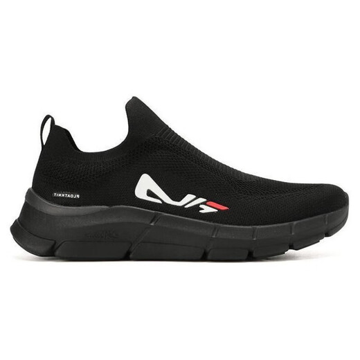FILA Sock aerobic fitness pedal, non-slip and wear-resistant, low-top training shoes, men's black, black 42