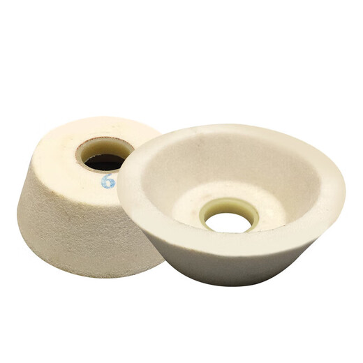 Bol de corindum blanc bol de roue de roue de roue roue de broyage 125/150/200/250 roue de broyage en céramique roue bol blanc bol blanc 125 * 45 * 32 mm 12023