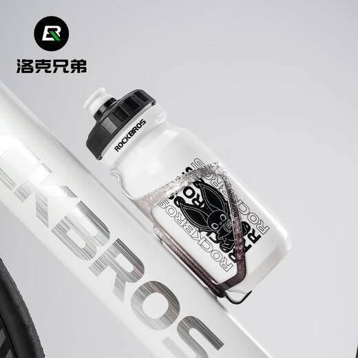 Rock Brothers Bicycle Water Bottle Rack Aluminum Cycling Water Cup Rack Road Mountain Folding Commuter Bike Water Bottle Rack Ice Crack Blue Black