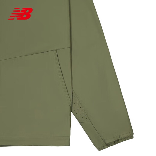 
NEW BALANCE/ NB Woven Jacket Men's Classic Simple Casual Sports Sweater Hoodie Jacket NAE12041-BK Black S