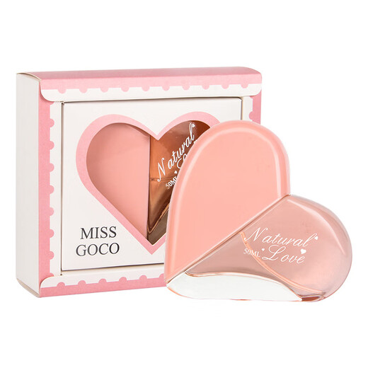 MISS GOCOMISSGOCO Heart-to-heart Lady's Chinese Valentine's Day Perfume lasting fragrance fresh and elegant Valentine's Day 3291 Heart-to-heart 50ml