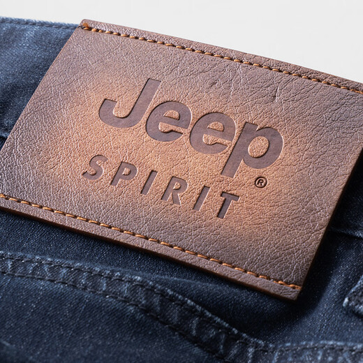 Jeep (Jeep) Casual Jeans Herren Straight Lose Business Hosen Frühling und Sommer dünn 20% Tians Laisespants Hy719 Blau 38