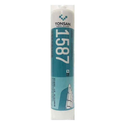 XMSJ可赛新 TONSAN天山1587密封胶 1596 1598 1592硅橡胶平面密封剂耐 1596(100g)