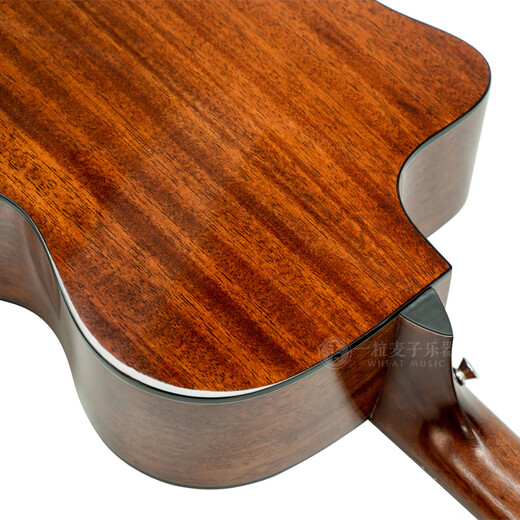 Saga (SAGA) SF830 veneer folk acoustic guitar, beginner advanced male and female students, add vibration shock electric box 41 inch SF830GC, original wood color, original sound