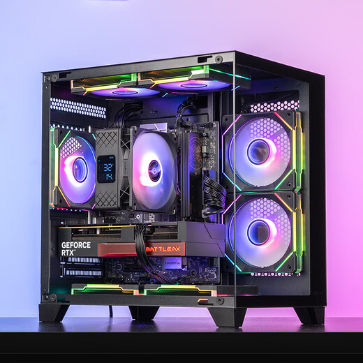 Colorful amd Ruilong r5 9600x/9500f rtx5070/5060ti/5050 graphics card sea view room desktop assembly computer host game e-sports flagship store diy complete machine eight R5 9600X+5070+500G+16G