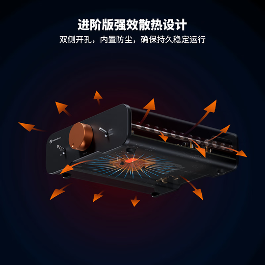 FOSI AUDIO ZA3 digital amplifier fever-grade high-power hifi mini 2.1 subwoofer amplifier home desktop balanced amplifier black 48V/5A power supply