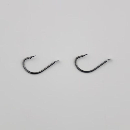 Guoleduo fishing gear Izu fish hook crooked mouth hook genuine bulk sharp high carbon steel crucian carp hook barbed thin hook fishing fishing gear flat handle Izu 50 pieces No. 5