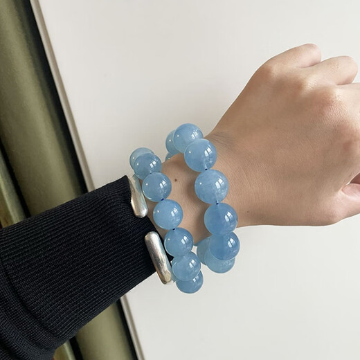 Feidengji Pangdonglai Qualität Aquamarin -Armband Himmel L.