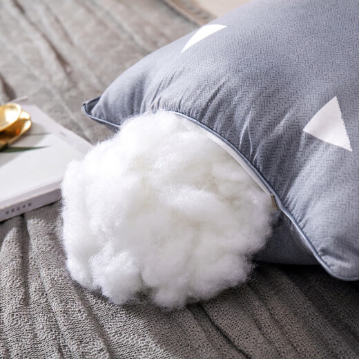 NanJiren pillow core high elastic star hotel velvet sleeping pillow core cervical pillow single pack