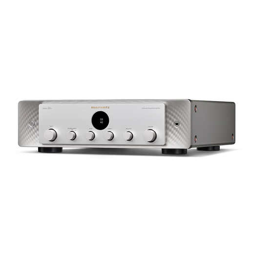马兰士（MARANTZ）MODEL 60n  HiFi功放机  家庭影院高保真发烧音响 蓝牙无线USB播放 流媒体功率放大器 银色