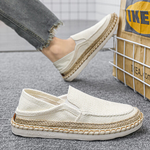 zapatos para hombres de lona dkcci para la primavera y el verano nuevos zapatos casuales transpirables People Peedal zapatos pescadores