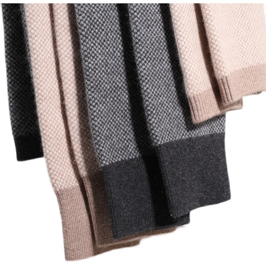 KING DEER Pure Cashmere Men's Thickened High-Waist Warm Pants Women's Slim-fitting Autumn and Winter Underwear Wool Bottoming Cashmere Pants Men's Dark Gray 2XL