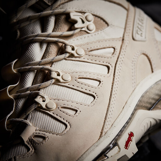 Salomon couples outdoor hiking shoes waterproof breathable high-top QUEST GTX ADVANCED black 416685 3.5 (36)