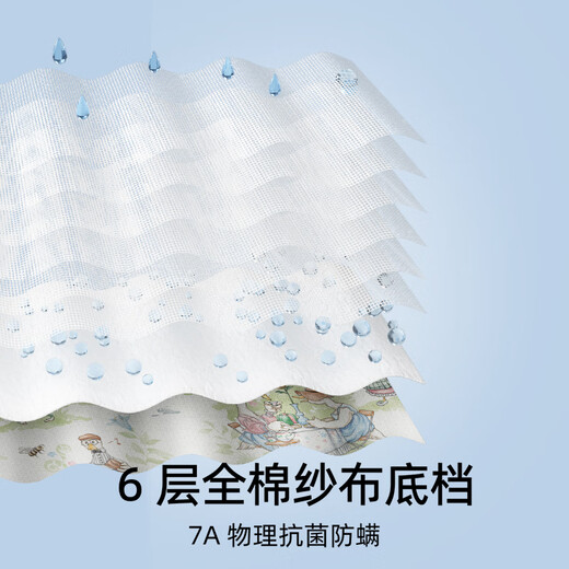 Manxi (EMXEE) Toilet Training Pants for Men and Women Baby Diapers Washable Children's Underwear Ring Diapers Big Goose Tea Party 90 Size