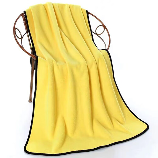 Pet absorbent towel, thickened, quick-drying, non-stick hair supplies, special bath towel for dogs and cats, large size 30*60cm 1 piece