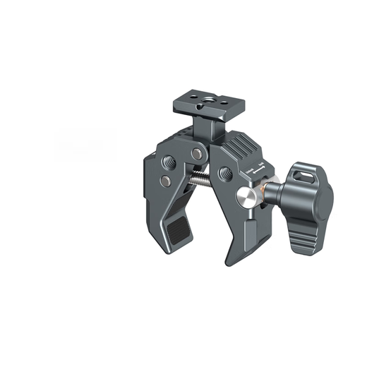 Laixian all-metal aluminum alloy U-shaped strong clamp C-shaped pea clip multi-functional crab claws strange hand magic arm fixing accessories strong clamp + magic hand 1/4 screw to 1/4 screw + mobile phone clip