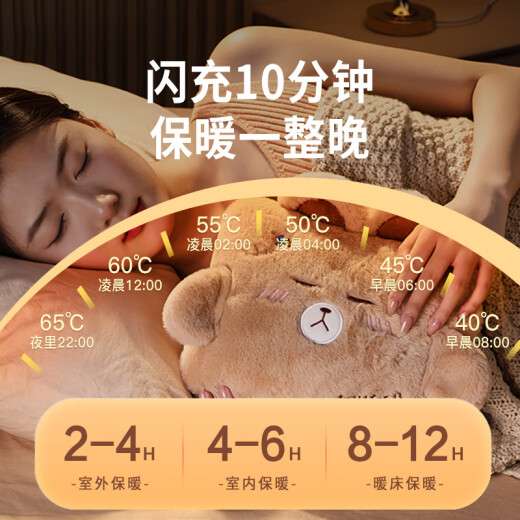 康佳（KONKA）热水袋充电暖手宝电热暖水袋暖宝宝暖手袋暖水袋暖脚姨妈取暖神器