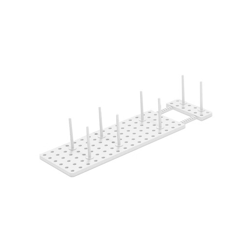 Umbra加拿大杯架厨房置物架家用水杯倒挂沥水架子茶杯玻璃杯收纳沥水架 白色/16支立柱/无包装