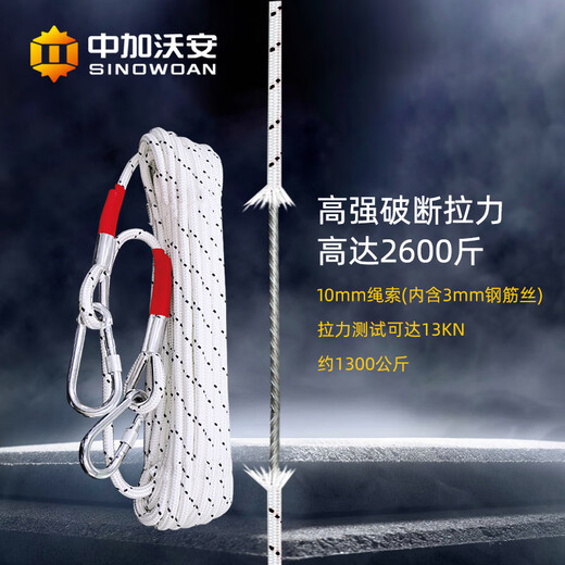 Zhongjia Woan Fire Emergency Kit Set Fire Blanket Fire Extinguisher Fire Mask First Aid Kit Fire Escape Emergency Rescue Kit 12-piece Set/Deluxe Type 3 Persons/With Storage Box