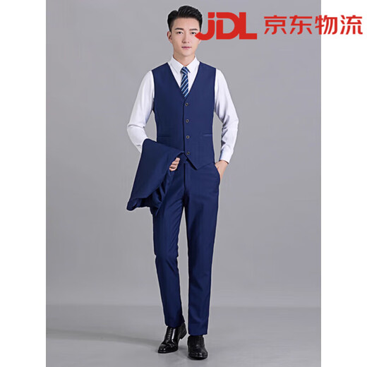 LILANZ Lilanz suit suit men's Korean style slim coat groom wedding dress business professional formal suit black single button suit + trousers XL recommended weight 120-130 Jin Jin equals 0.5 kg