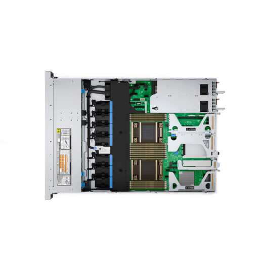 戴尔（DELL）PowerEdge R450 1U机架式服务器主机 双路高性能存储数据库虚拟化服务器 2颗银牌4309Y 16核2.8G丨双电 32G内存丨4*8T企业级丨H755