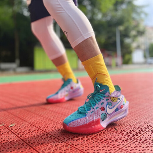 Nike Air Zoom GT. CUT 3 Asw Ep All-Star Practical Shoes Absorbing, Anti-Slip, Wear-Resistant Low-Top Basketball Shoes HJ6630-900 Purple Blue 42.5