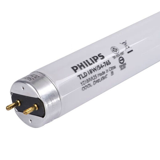 Philips (PHILIPS) T8 fluorescent tube fluorescent tube old-fashioned lamp standard TLD fluorescent lamp YZ30RR25 0.9 meters 30W white light 6500K 1 (non-LED lamp)