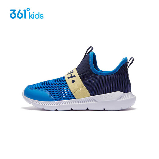 361 Children's One-Level Sneakers 2025 Summer Boys and Girls (3-12 years old) Flicker Lace-free Running Shoes
