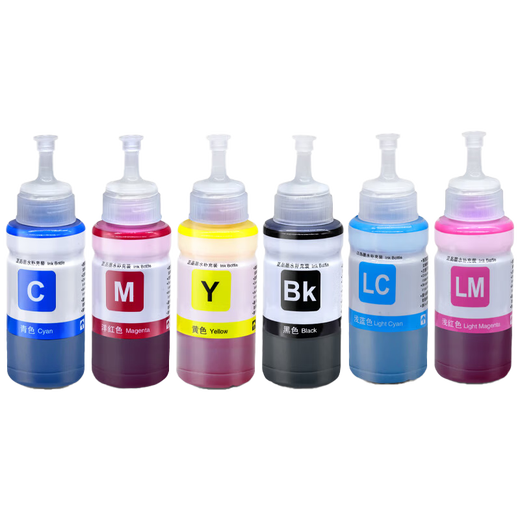 Original-Trommel-Genuine Tinte für Epson Epson L805 Tinte Farbe Tinte Tinte Tinte Multifunktion Drucker Tintenpatrone Tintenstrahldrucker Füllung 674 Ink Light Red-LM [T6746] High Definition Tinte