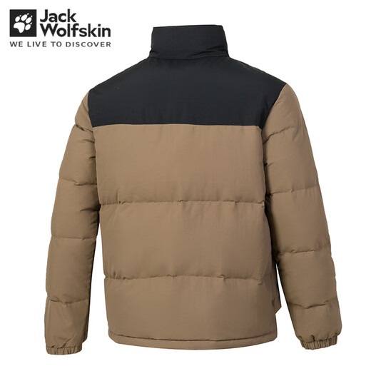 
Jack Wolfskin down jacket for men and women, autumn and winter sports outdoor windproof and warm wear-resistant mountaineering down jacket 4610/maroon 2XL/185/108A Filling volume: 305G