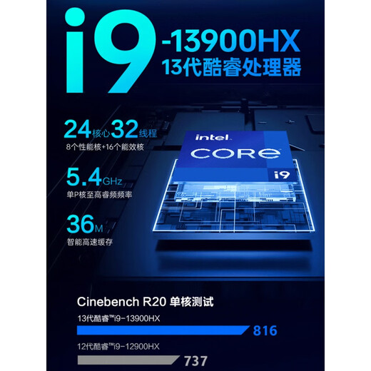 Thunde Robot Hunting Blade 15 / Hunting Blade 16 14th Generation Nouveau produit 2024 GAMING E-Sports High-Brush ordinateur plein sang 4060 Blade de chasse 15 I9-14900HX / 4060 / 2,5K 1 To SSD x 32 Go
