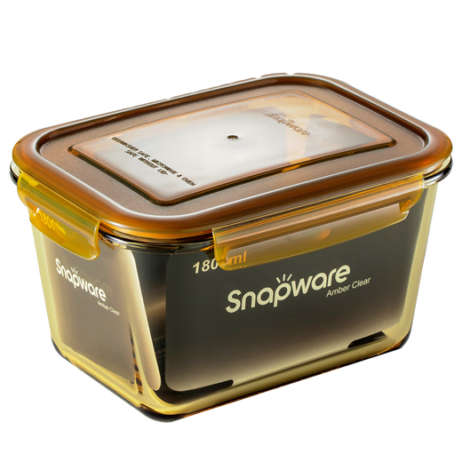 Corning tableware 1800ml large capacity glass lunch box heat-resistant glass crisper lunch box sealed box storage tank 1800ml crisper box