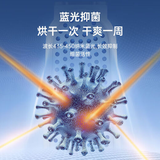 YURLANGSEN shoe dryer shoe dryer adult home dormitory student warm shoe quick-drying shoe dryer telescopic timer blue light blue light timer + retractable size shoe type