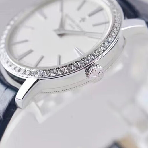 【二手99新】江诗丹顿女表传袭系列81590白金玫瑰金手动机械手表女士瑞士商务二手腕表33mm表径 白金81590/000G-9848 单表