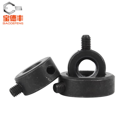 Baodefeng shaft end locking retaining ring optical shaft fixed ring bearing limit stop ring stop ring positioning limit ring GB884 M95x128x22x aperture m12 1 set