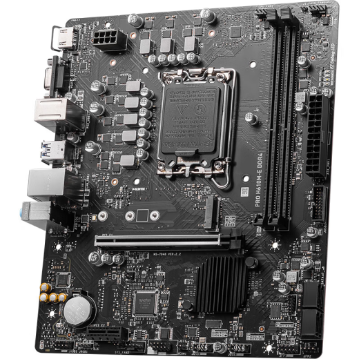 MSI (MSI) 12/13/14. Generation CPU Motherboard Set I3 13100F 14100f 12100f gestreutete Tabletten Pro H610m-E DDR4 12. Generation I3-12100 gestreutete Tabletten [drei Jahre der Ladenversicherung]